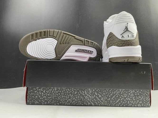 Rep Husky Mocha 136064-122 (2018) Jordan Retro 3 Air 0721